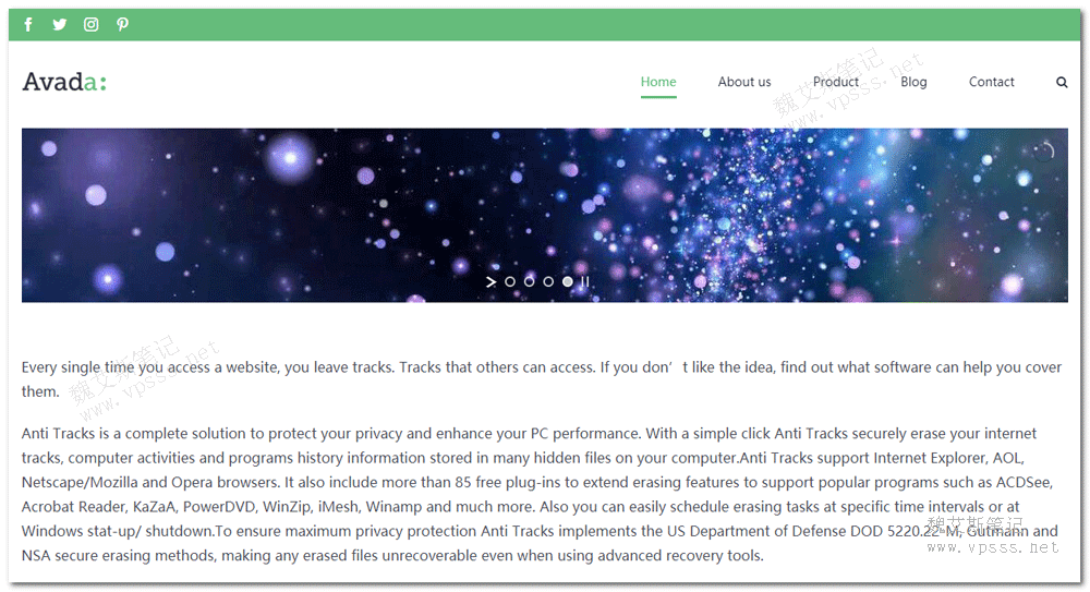 LayerSlider幻灯片效果
