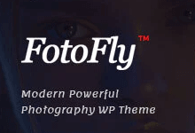 WordPress限时免费摄影设计主题Fotofly-魏艾斯笔记