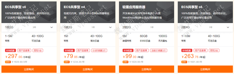 2021阿里云618年中大促热卖云产品专区