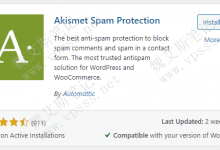 WordPress防垃圾评论插件Akismet Anti-Spam-魏艾斯笔记