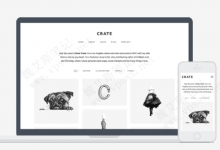 WordPress极简主义主题Crate-魏艾斯笔记