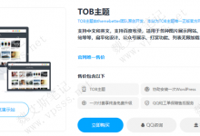 WordPress图片站、新闻站、电影站、美图站、资源站主题-TOB-魏艾斯笔记