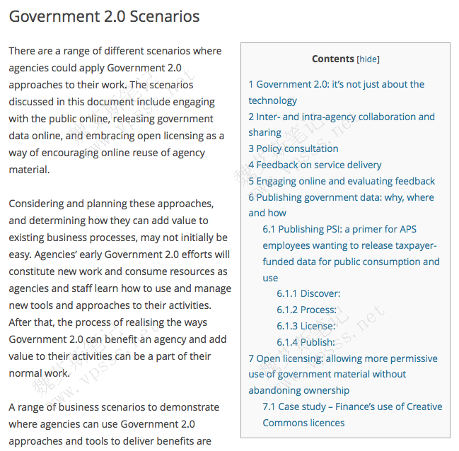 Table of Contents Plus插件效果