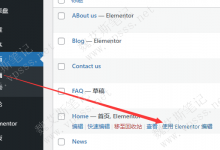 Elementor页面/文章页/模板自定义设置-魏艾斯笔记