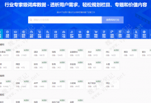 5118百亿行业词库升级 每日更新 轻松打造流量矩阵-魏艾斯笔记