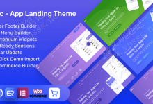 App 登陆页WordPress免费主题 Applic-魏艾斯笔记