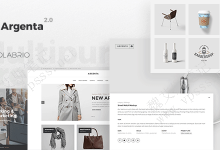 WordPress创意多用途主题 Argenta-魏艾斯笔记