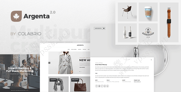 WordPress创意多用途主题 Argenta