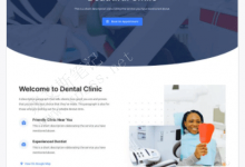 Astra主题demo演示站单页面模板 Dental Clinic牙科诊所-魏艾斯笔记