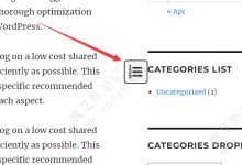 WordPress浮动目录插件 Fixed TOC-魏艾斯笔记