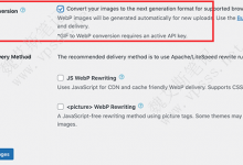 3种方法在WordPress转换使用WebP图片-魏艾斯笔记