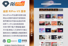 RiPro-V5主题-WordPress虚拟资源商城主题-魏艾斯笔记