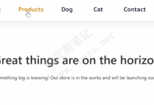 WordPress提示 Great things are on the horizon-魏艾斯笔记